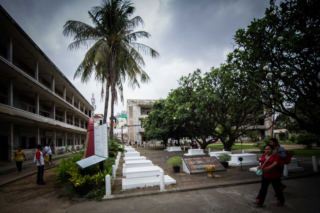 Tuol Sleng Genocide Museum, Security 21 prison, in Cambodia