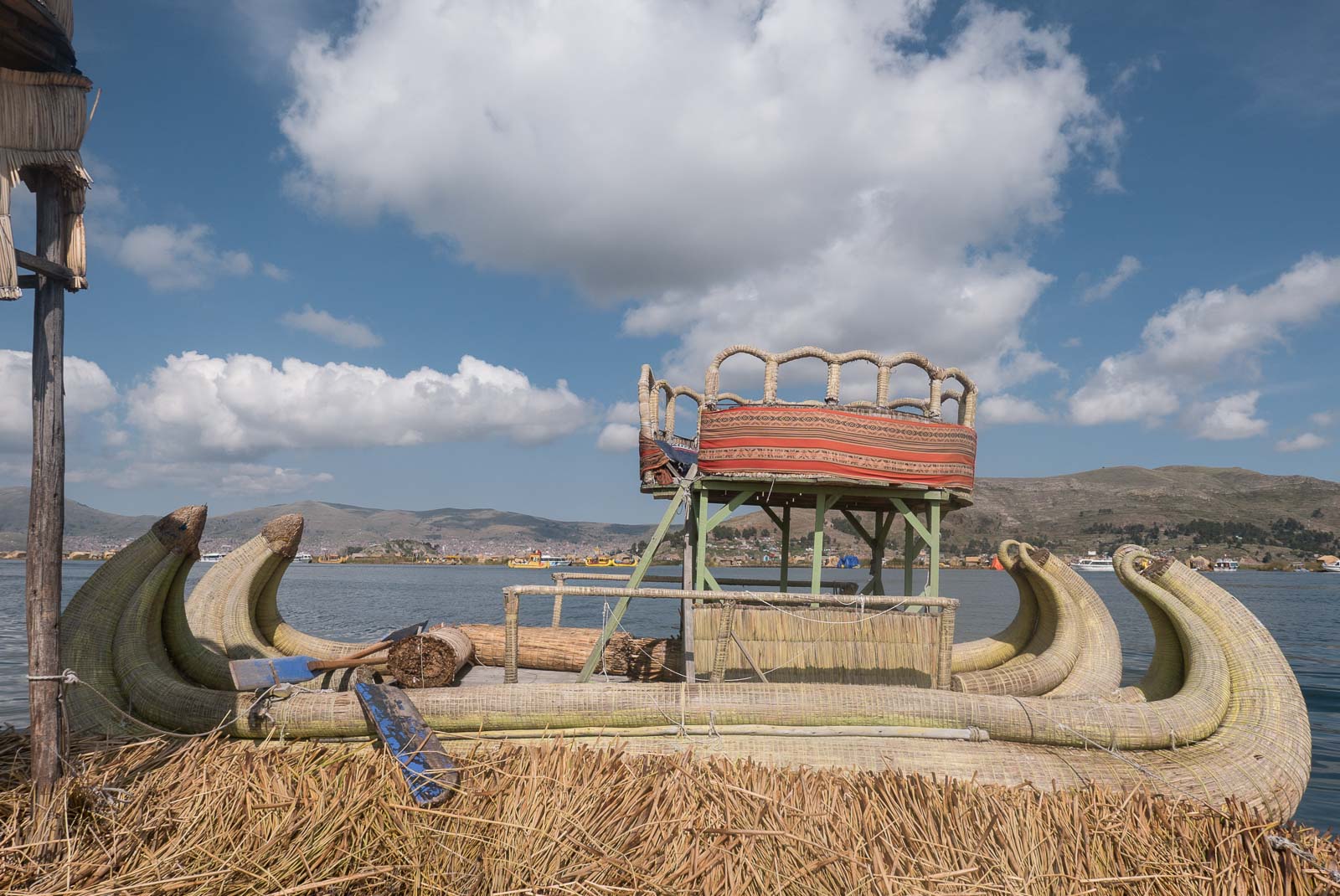 Uros Island, Lake Titicaca, Peru
